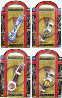 Banpresto Kamen Masked Rider Faiz 555 Complete Set of 4 Wrist Watch in