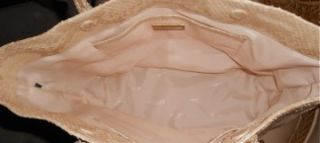 New Auth $1881 Kara Ross Bronze Python Medium Tote Shoulderbag Handbag