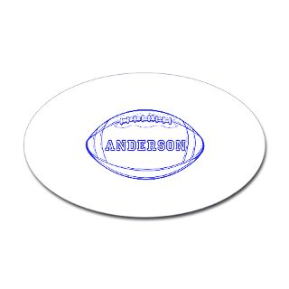 Custom Gifts  Custom Bumper Stickers  Personalized Football Decal