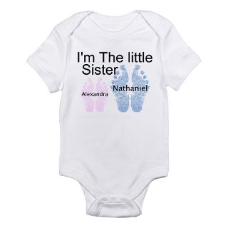 Announcement Gifts  Announcement Baby Clothing  Little Sister (BB