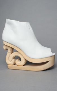 Jeffrey Campbell Shoes The Skate Shoe 7 White