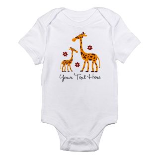 Custom Giraffe Gifts  Custom Giraffe Baby Clothing  Custom Mother