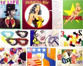 Andy Warhol Complete 1 Cent Life 68 Original Lithographs Wesselmann