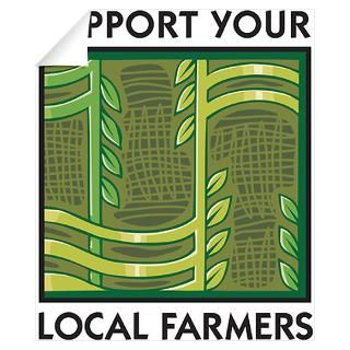 Wall Art  Wall Decals  Support Your Local Farmers
