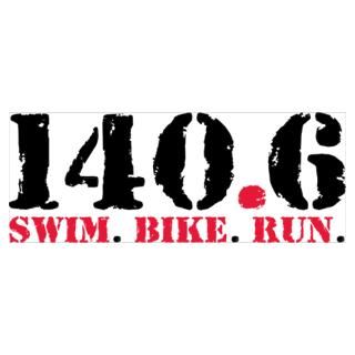 140.6 Swim Bike Run Poster