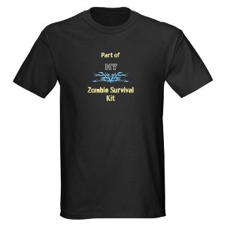 Apocalypse Gifts > Apocalypse T shirts > Zombie Survival Kit T