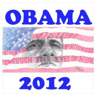 Wall Art  Posters  Obama 2012 Poster