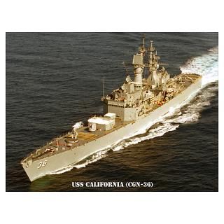 USS CALIFORNIA Wall Art