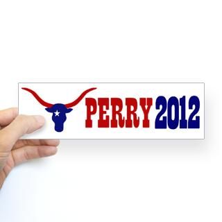 Pro Rick Perry Slogan 2012 Bumper Sticker by iloveilove
