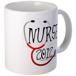 Nurse Gifts  Funny Nurse Drinkware  Nurse 2012 Announcement Mug