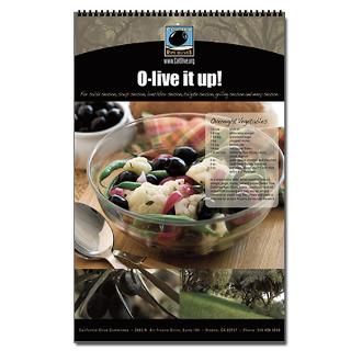 Cooking Gifts  Cooking Home Office  2009 Recipe Wall Calendar