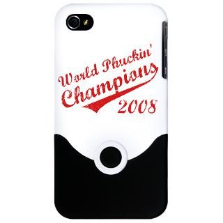  1980 iPhone Cases  World Phuckin Champions 2008 iPhone Case