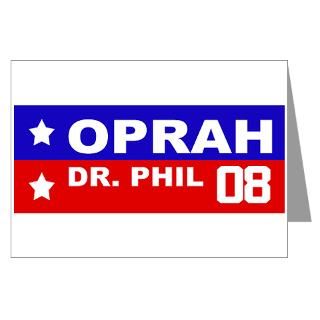 OPRAH / DR. PHIL 2008 Greeting Cards (Pk of 10