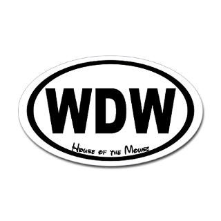 Walt Disney World (v2) Oval Sticker > Travel Destinations > Uber