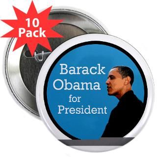 Ten Barack Obama for President Buttons  Barack Obama 2008 Campaign