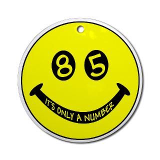 85th birthday smiley face. 85, its only a number : Winkys t shirts
