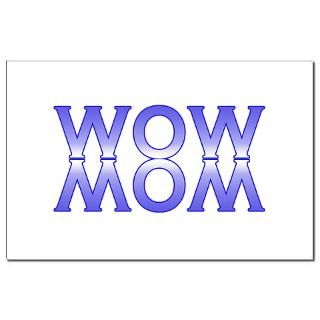 WOW MOM Reflection Mini Poster Print  WOW MOM WOW MOM on T shirts