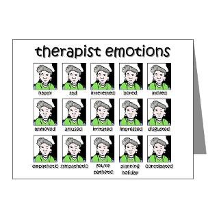 Caring Carol Note Cards  therapist emotions Note Cards (Pk of 10