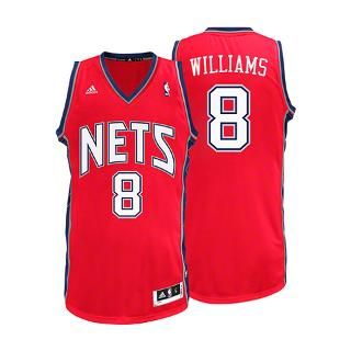 Deron Williams Jersey adidas Red Swingman #8 New for $59.99