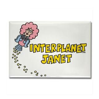 interplanet janet rectangle magnet $ 6 99 just a bill greeting card $