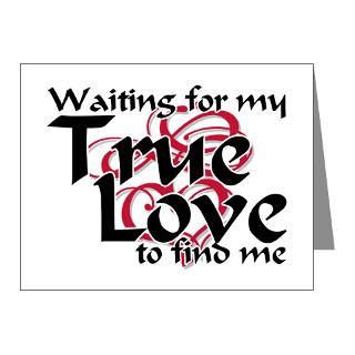 > Love Note Cards > True Love Waiting For Note Cards (Pk of 10