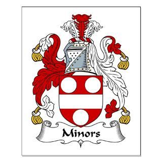 Minors Family Crest Small Poster > Minors Family Crest > Family