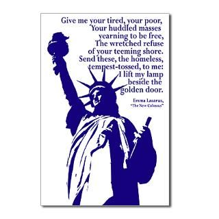 Statue of Liberty (8 postcards)  Progressive Patriots  Irregular