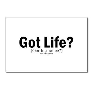 Got Life? Postcards (Package of 8)  Laff Agent  Funny t shirts