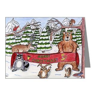 Note Cards > Christmas Winter Wonderland Note Cards (Pk of 10