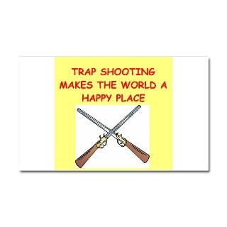 Gifts  Funny Car Accessories  trap shooting Car Magnet 20 x 12