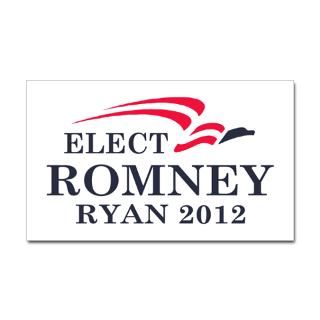 Stickers  Romney Ryan 12 Sticker (Rectangle