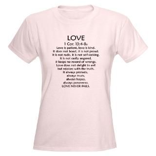 1Cor.13 Love Womens Light T Shirt for