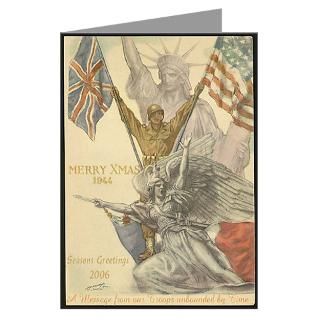 Forces Greeting Cards  19 Christmas 1944 Greeting Cards (Pk of 10