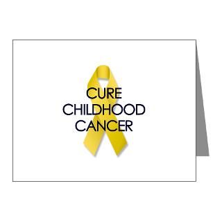  Cancer Note Cards  CURE CHILDHOOD CANCER Note Cards (Pk of 20
