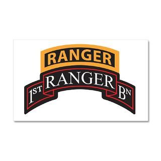 1St Gifts  1St Wall Decals  1st Ranger BN Scroll with Ran 35x21