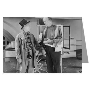 Marx Brothers B and W Duck Soup 22   Greeting Card
