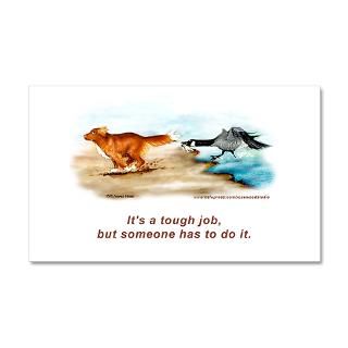 Canadian Dog Gifts  Canadian Dog Wall Decals  Toller 22x14 Wall