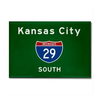 Kansas City 29 Rectangle Magnet for $4.50