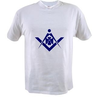 Wings down 32 Masonic Eagle Value T shirt