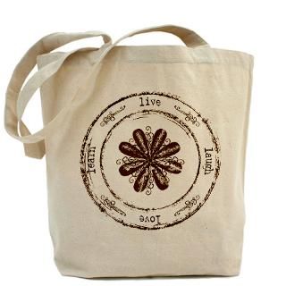 live laugh love learn Tote Bag for $18.00