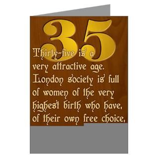 35 Gifts  35 Greeting Cards  35th Birthday Card