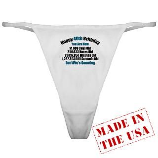 Moms Over 40 Thong  Buy Moms Over 40 Thongs Online  Cute