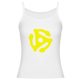 Yellow 45 RPM Record Adapter Plus Size T Shirt by VTVibe12
