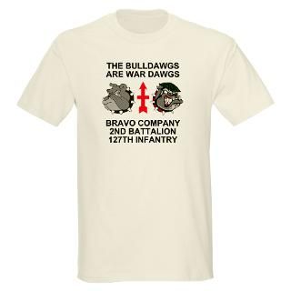 Bravo Company Bulldawgs Shirt 47 T Shirt by army_shirts