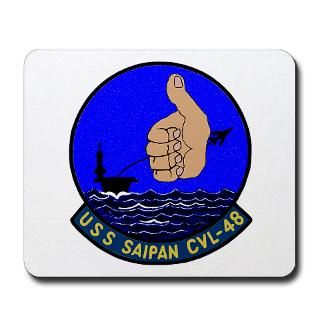 USS Saipan (CVL 48) Mousepad for $13.00