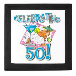 50 Gifts > 50 Home Decor > Celebrating 50 Keepsake Box