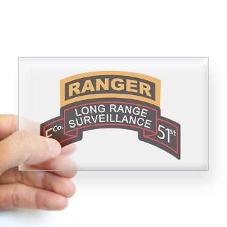 Co 51st INF LRS Scrolls   A Rectangle Decal for $4.25