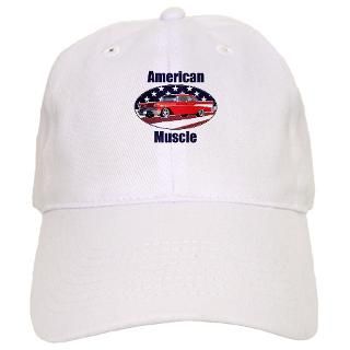 57 Chevy American Muscle Baseball Cap