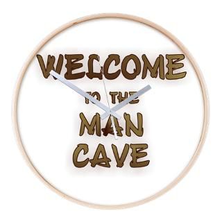 Welcome To The Man Cave Wall Clock for $54.50