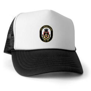 Aegis Gifts  Aegis Hats & Caps  USS Princeton CG 59 Trucker Hat